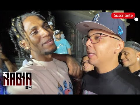 A QUE TE RÍES 😂 La Rabia 24 vs El Pio RD - Dinamita vs Aladino MC - Video de risa y Freestyle 2024