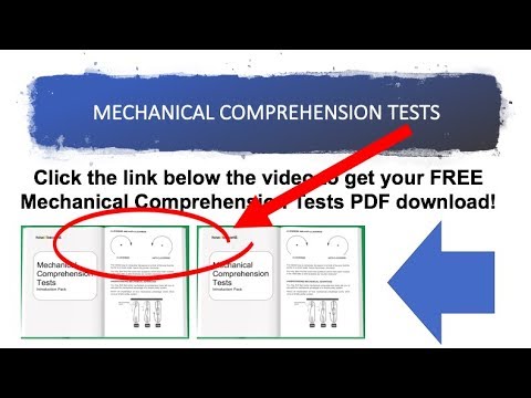 機械理解測試，答案和解釋。 (Mechanical Comprehension Test, Answers and Explanations)