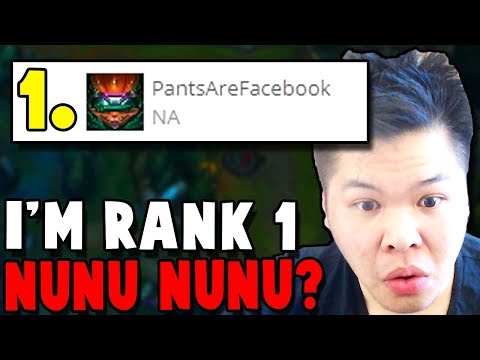 WAIT.. I'VE FINALLY BECOME THE RANK 1 NUNU SEASON 9?? - Challenger to RANK 1