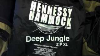 preview picture of video 'Hennessy Hammock Deep Jungle XL Zipper setup'