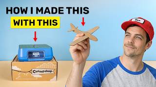 Make This Cardboard Plane with the Chompsaw (Beginner Friendly)