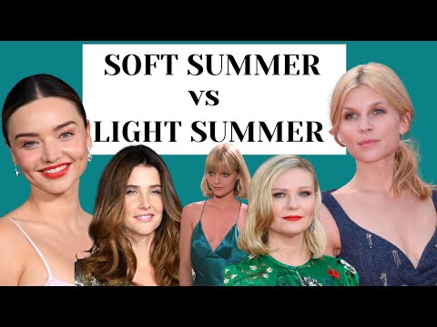 SOFT SUMMER VS LIGHT SUMMER: DIFFERENCES & SIMILARITIES
