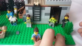 Лего самоделка #7 на тему Зомби Апокалипсис (база выживших)