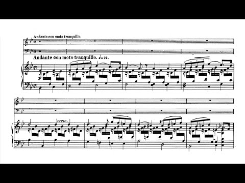 Mendelssohn, Piano Trio No. 1 in D minor, Op. 49 - 2nd mvt | Rubinstein, Heifetz, Piatigorsky