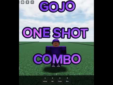 GOJO ONE SHOT COMBO!1!1 || The Strongest Battlegrounds