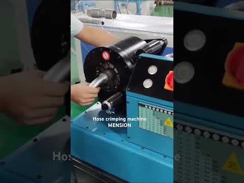 Hydraulic hose crimping machine make money for you!