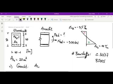 Massivbaustatik: Gleichgewicht mit bekanntem Verzerrungszustand