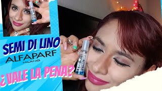 Semi di lino Alfaparf ¿Realmente funciona en #cabello severamente dañado #hidratacion #cdmx