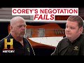Pawn Stars: Corey's Top 5 WORST Negotiations of All Time!