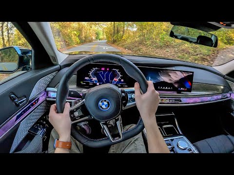 2024 BMW i7 M70 xDrive - POV First Drive (Binaural Audio)