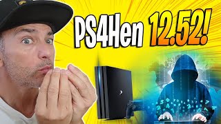 PS4HEn 12.52 Funcionando en la ÚLTIMA VERSIÓN Aún falta el Exploit