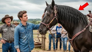 «Тронь этого коня — и я отдам тебе своё РАНЧО», — смеялся землевладелец… пока мальчик не заставил
