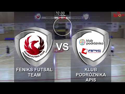 Stalex Liga 16, Feniks Futsal Team – Klub Podróżnika/Apis , godz. 20:00 26-01-2023