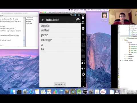 Coding an Android To Do List App Part 8