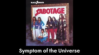 Black Sabbath - Symptom of the Universe (lyrics)