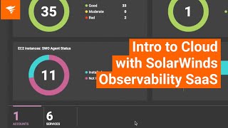 Intro to Cloud with SolarWinds Observability SaaS