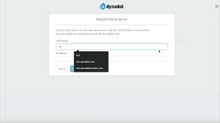 How to Register Your Own Name Servers at Dynadot
