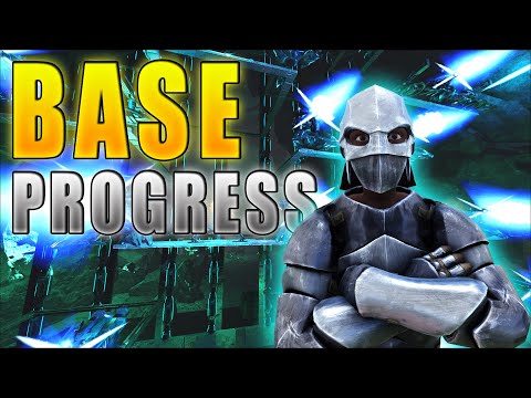 How A TRIO Make INSANE Base Progress On The STRONGEST Cave On ARK !!!