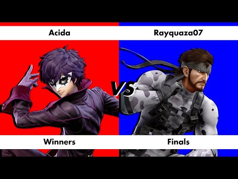 Smash@Mizzou 2/22/2022 Winners Finals Acida (Joker) vs Rayquaza07 (Snake)