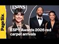 ESPY Awards 2026 Red Carpet Jalen Brunson Alysa Liu Lindsey Vonn Marcello Hernández And More