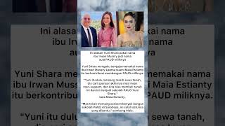 Download lagu Ini alasan Yuni Shara pakai namaibu Irwan Mussry jadi namaaula PAUD miliknya mp3