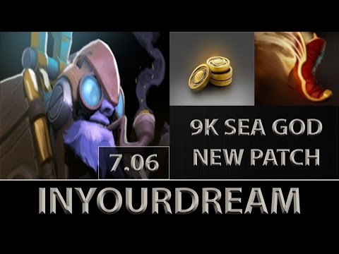 inYourdreaM [Tinker] Fast Farm ► 9K SEA GOD New Patch ► Dota 2 [7.06]