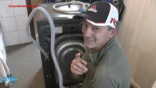 Waschmaschine Samsung WW80T654ALX Inox - Teil 1 - Instalation und Kalibrierung