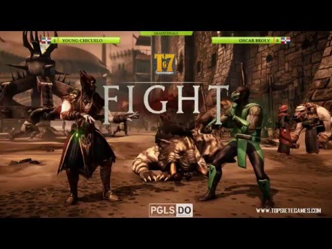 MKX - PGLS - Oscar Broly (Reptile) vs Young Chicuelo (Shinnok) Grand Finals