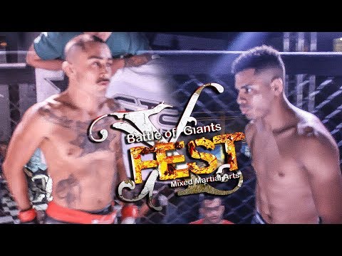LUTA CONTROVERSA - Fabrício Franco VS Felipe Zina (XFEST MMA)