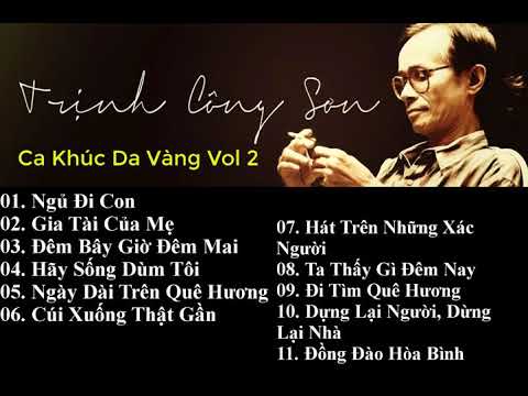 Nhạc Trịnh Công Sơn -  Album Da Vàng Vol2