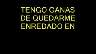 BRONCO TENGO GANAS (LETRA)