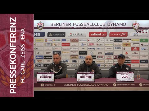 Matchday 15 - Regionalliga Nordost - BFC Dynamo - FC Carl Zeiss Jena 2:3 - 07.11.2025 - Press Con...