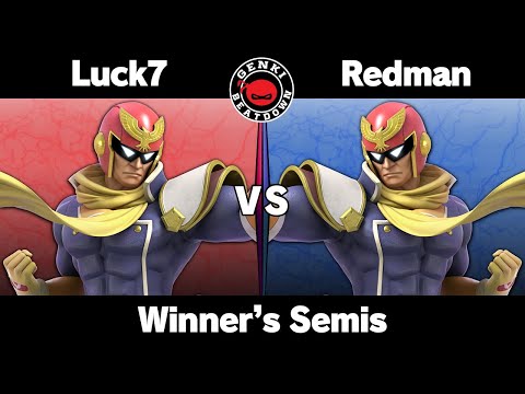 Genki Beatdown #7 - Luck7 (Captain Falcon) vs Redman (Captain Falcon) - Winner's Semis