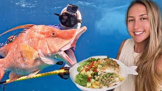 Ginger Lime Seared Hogfish (Catch & Cook) + 250lb Big Eye Tuna Tournament Fishing! VLOG
