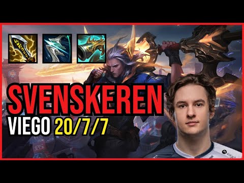 SVENSKEREN - VIEGO vs TALIYAH Jungle - NA Challenger - Patch 11.5