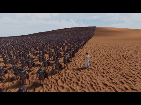Chuck Norris VS 100,000 Roman Soldiers | Ultimate Epic Battle Simulator 2