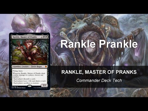 Rankle, Master of Pranks EDH Deck Tech