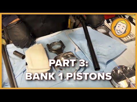 Porsche 911 Engine Assembly Guide - Part 3: Bank 1 Pistons