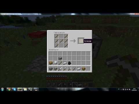 comment construire echelle minecraft