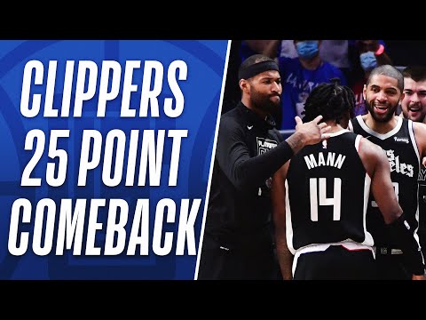 FULL Clippers COMEBACK Down 25 at Half to STUN Jazz in Game 6! 😲♨