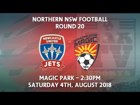 2018 NNSWF NPL Round 20 - Newcastle Jets Youth v Broadmeadow Magic