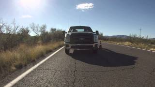 preview picture of video 'Waiting for Lead Vehicle - Road Construction on AZ SR 86 East of Sells, AZ, GP010115'