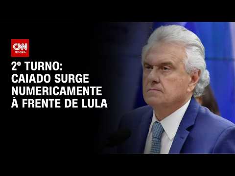Pesquisa mostra Caiado numericamente à frente de Lula em eventual 2º turno | CNN 360º