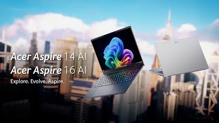 Acer Aspire 14 and 16 AI (2026 Product Launch Ad)