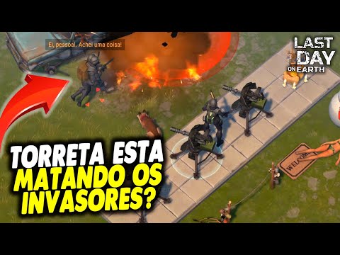 TORRETA ESTA MATANDO OS INVASORES? - Last Day On Earth
