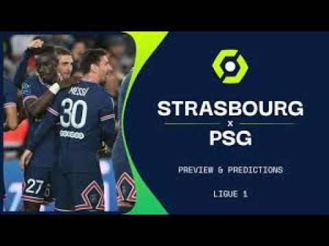 strasbourg vs psg 3 3 achraf hakimi goal and extended highlights