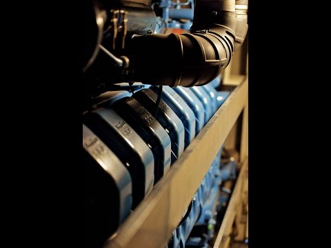 MTU R4000 Diesel Sound bei Vollast - Eurorunner / ER20 / 2016 im Maschienraum