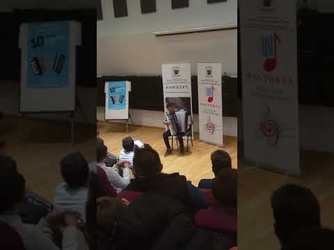 Bojan Zdraveski 6 odd. J.S.Bah "Dvoglasna invencija d moll"