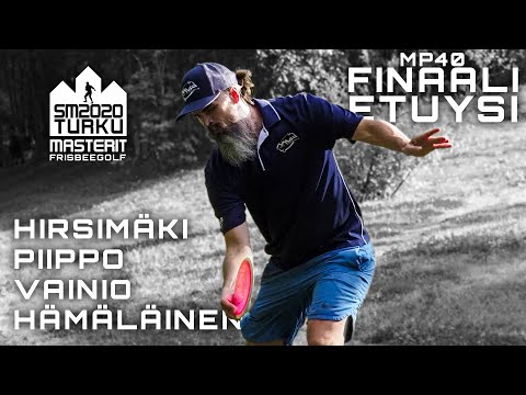 FRISBEEGOLF MASTERIT SM - Finaali ETUYSI MP40