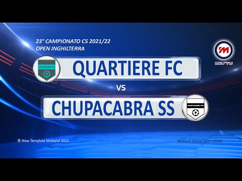 23° Campionato C5 2021/22 - Open Inghilterra - Quartiere Fc vs Chupacabra Ss